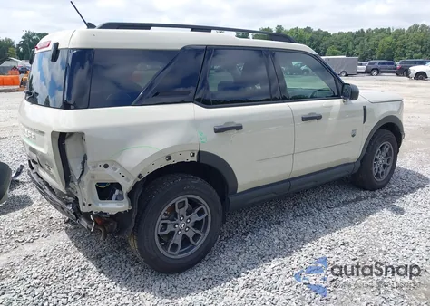 2024 Ford Bronco Sport Big Bend z USA, uszkodzony, nr VIN 3FMCR9B61RRE27933